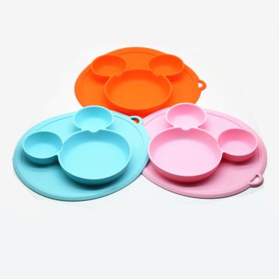 China Sustainable Cardboard Silicone Dinner Plate for sale