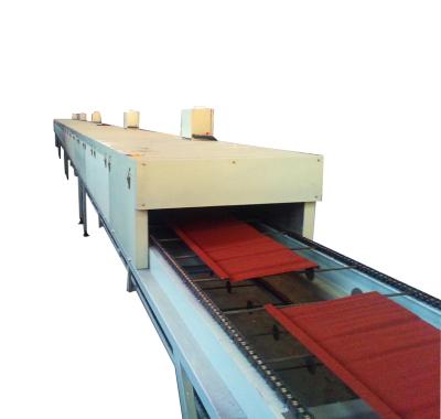 China Coated Roofing Sheet ROOF Color Stone Sand Blasting Line Roll Forming Machine en venta