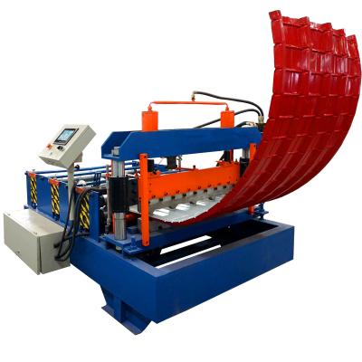 China Building Material Shops 840 IBR Trapezoidal Roof Curving Machine for sale