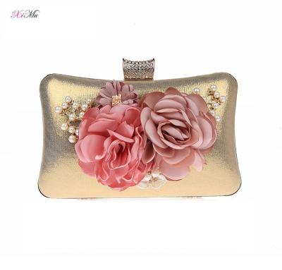 China Women Luxury Wholesale Floral Evening Clutch Bags Clutch Purse Ladies Wedding Party Handbags for sale