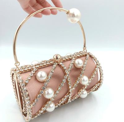 China Cross Body Fashion Bling Evening Clutch Bag Party Purses Luxury Woman Rhinestone Crystal Purses for sale