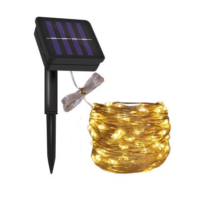 China Portable Solar Garden LIGHTSINCERE Lamp Led String Curtain Light Outdoor Solar String Lights Waterproof for sale