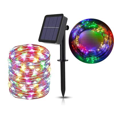 China Garden LIGHTSINCERE Outdoor Solar Led String Light Led Lights Copper Wire Solar String Light for sale