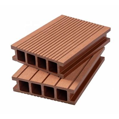 China Modern Wholesale Plastic Wpc Composite Decking Wood Decking Boards Composite Flooring for sale