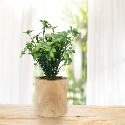 China Decoration decorative flowers plastic flower arrangement with green plant simulation grass for sale