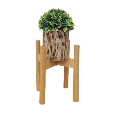 China Modern Flower Pot Stand Factory Wholesale Wooden Flower Stand for sale