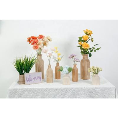 China Minimalist Porcelain Flower Vases Marble White Ceramic OEM House Style Europe New 2019 Packing Pcs Original Material Color Modern Feature Age for sale