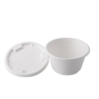 China Outdoor Parties Degradable and environmentally friendly sugarcane pulp paper bowl for sale