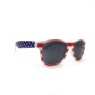 China European Fashional American Flag Glass Sunglasses World Cup Cup Glasses Party Photo Prop American Independence Day Decoration for sale