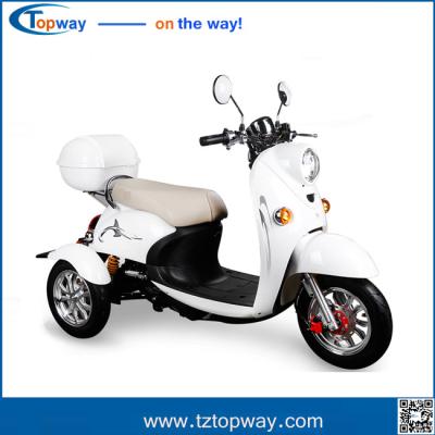 China Adult Electric tricycle with passenger seat 2 with motor power 500w-1000w for sale