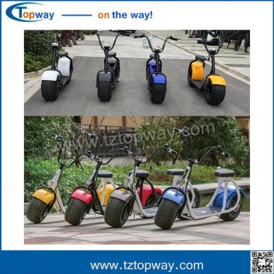 China 2017 new harley scooter motorcycle citycoco scooter prices with aluminium alloy rims for sale