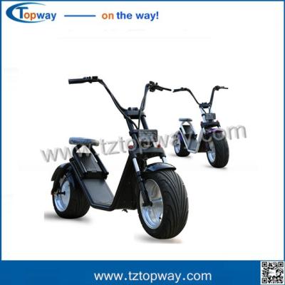 China EEC Approval 2017 new citycoco 1000w fat tire halley adult electric scooter for sale