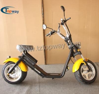 China 40-60km Range Per Charge and 60v Voltage citycoco e-scooter for sale