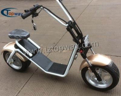 China 2017 popular electric scooter with big wheels fashion citycoco for sale