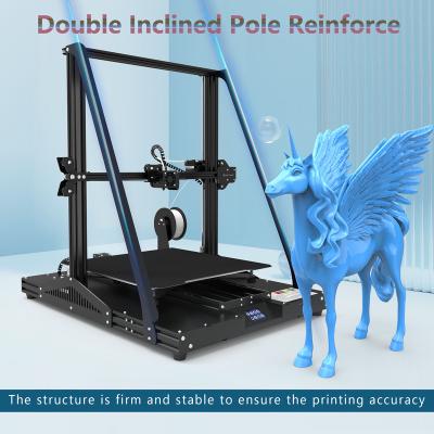 China High Precision 3D Drucker Bed 400*400*450mm Industry Manufacturer FDM 3D Printer Large Size Touch Screen Full Metal Enthusiast for sale