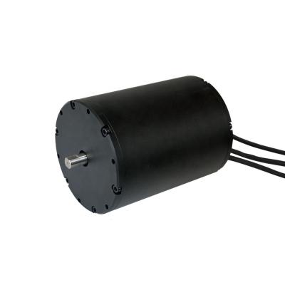 China 12KW Shaft 12mm 150A 90KV Sensorless Brushless DC Motor for sale