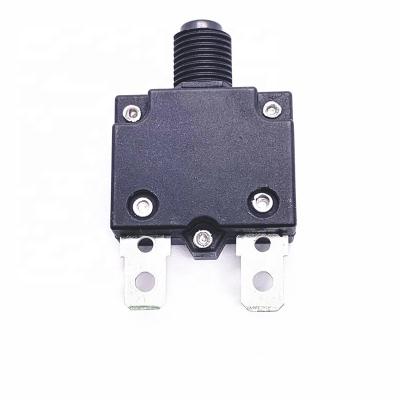 China Thermal Circuit Breakers 20A 125/250V AC 32V DC Push Button Reset Overload Protector Switch Overload Switch Standard for sale