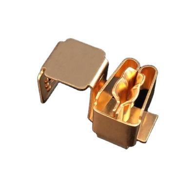 China Sockets Switch Electrical Metal Copper Brass Stamping Parts For Wall Switch Relay for sale