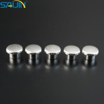 China Electrical Bimetal Electrical Contact AgCdO10 Silver Contact For Relay Switch for sale