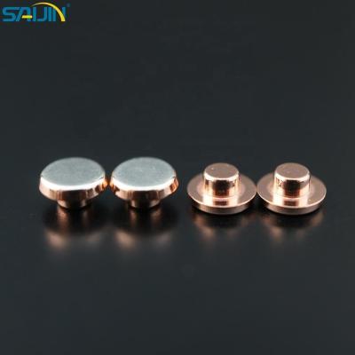 China Agni Automotive Electrical Silver Point Appliance Bimetal Contact for sale