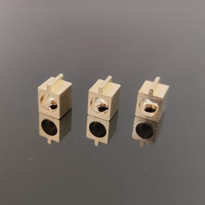 China Switch Socket Block Connector Brass Screw Terminal Blocks For PCB Soldering for sale