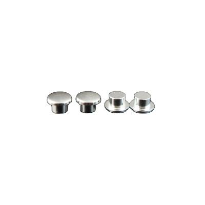 China Solid Silver Contact AgSnO2 Contact Rivets For Custom Relay for sale