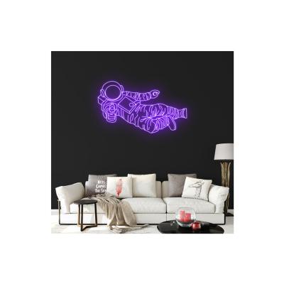 China Astronaut Indoor Liar Neon Sign for sale