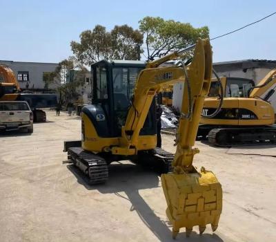 China Japan 3tons of used small crawler environmental protection excavator digger Komatsu PC35 for sale