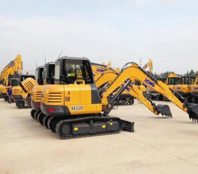 China XE60D XCMG Excavator Used 2015 Year Pre Owned Excavator for sale