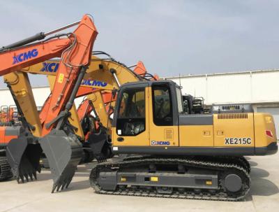 China Orange Used XCMG Excavator XE215C Second Hand Kobelco Excavators for sale