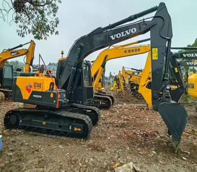 China 4320h UsageYellow  Second Hand Vollvo EC140D Hydraulic Crawler Excavator with D3.8E Engine Model for sale