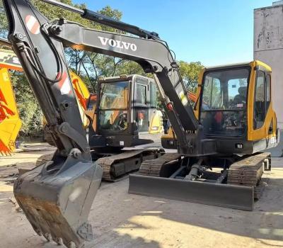 Chine Utilisé 5,5 Tonnes Volvo EC55B EC55CPetite excavatrice hydraulique à rampe à vendre