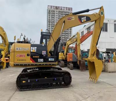 China Engine model CAT C6.4ACERT Second-hand Cate CAT320D Excavator Crawler Type Used Excavator for sale