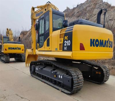 China 20630KG Good condition Second-hand Komatsu PC210LC excavator with 5700mm Boom length for sale