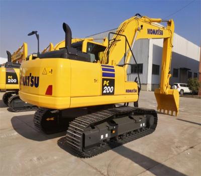 China 6 Zylinder Gebraucht Crawler Bagger 18 Fuß Tiefe Zweithand Komatsu Bagger zu verkaufen