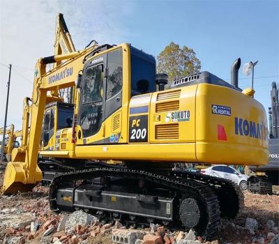 China Pre Owned PC200-8 Excavator KOMATSU Second Hand Mini Excavator for sale