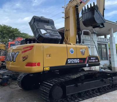 China Engine Model Mitsubishi 4M50 with118kw rate power Sell Well Second-hand 21900kg Sany SY215C Excavator for sale