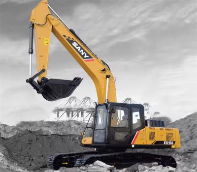 China 14.1 Tons Second Hand Sany Excavator Walking Speed 4.4-2.4km/h for sale