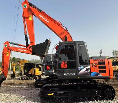 Китай Использованный экскаватор Hitachi ZX120 Подержанный экскаватор Hitachi ZX120 Crawler Digger продается