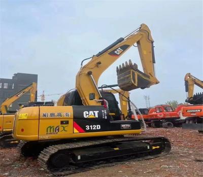 China Second-hand Good Condition  Excavator  0.52m³ Bucket capacity  CAT 312D with Engine modelC4.2ACERT for sale