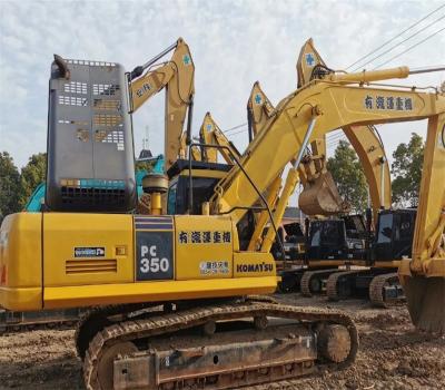 China Original Paint  Used Crawler digger 35Ton Used Komatsu PC350 Excavator for sale