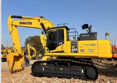 China 43760kg Used Komatsu Excavator Engine model Komatsu SA6D125E-2  Second Hand Digger PC450LC-6 for sale