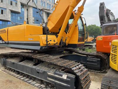 China Cummins Engine Excavator Digger Hyundai  220-9s 5-10 Meters Dumping Height Good Condition 50 Tons Operating Weight for sale