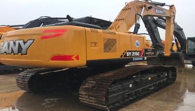 China Sell Well Second-hand 21900kg Sany Heavy Industry SY215C Excavator with 118kw rate power for sale