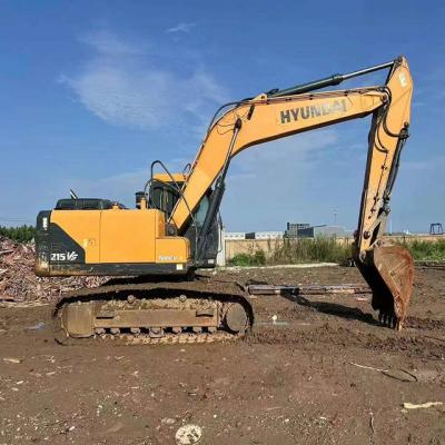 China Hyundai 215 Excavator Hyundai 215vs Backhoe Hydraulic Crawler Excavator for sale