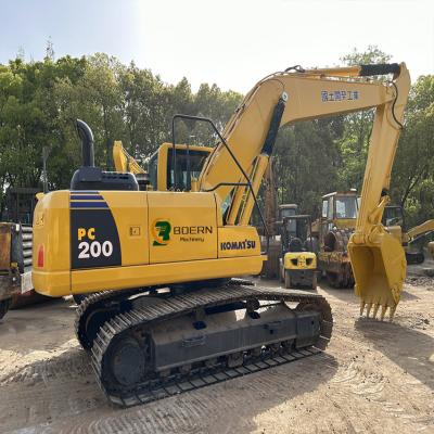 China Used PC200-8 KOMATSU 20 ton crawler excavator komatsu pc 200-8 used komatsu pc 200 excavator for sale for sale