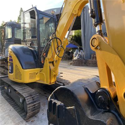 China Original Factory Made Komatsu PC55 Excavator 5 Ton Small Used Komatsu 55 Hot Sale in Lower Price for sale