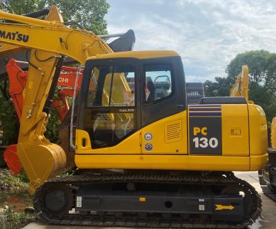 China 2020 year with good condition Used 13 ton medium-sized hydraulic excavator Komatsu PC130 with SAA4D95LE-5 engine and 4600mm boom length used excavator for sale for sale