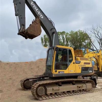 China Low Working Hours  Medium Digging Machinery Used Volvo EC210BLC  Excavator for sale