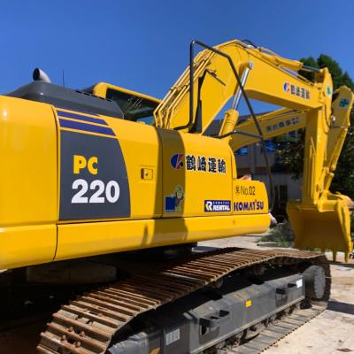 China Usado 2022 Komatsu PC220: Desatando un rendimiento superior en el mercado internacional de excavación en venta